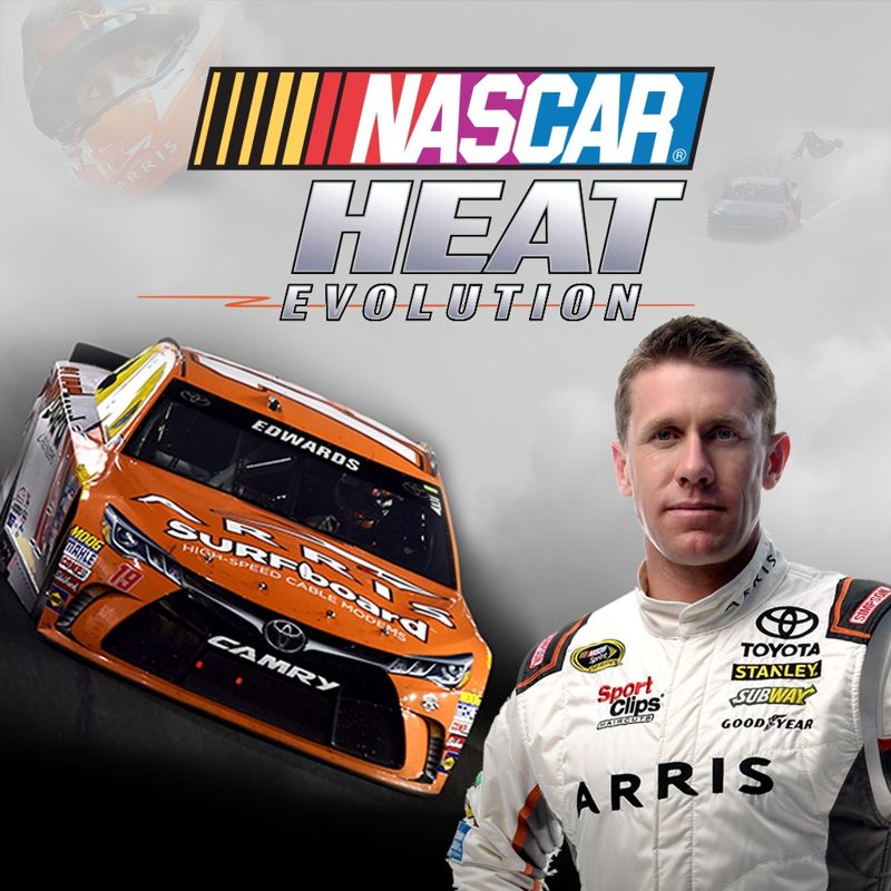 NASCAR Heat Evolution box art for Playstation 4